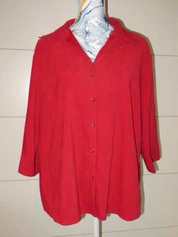 Rood jasje / blouse  - dames  - Kingfield - Mt 50