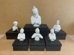 Tintin - série de bustes de porcelaines brillants, Ophalen, Kuifje, Zo goed als nieuw, Beeldje of Figuurtje