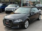 Audi A3 cabrio benzine 81.000km 1ste eig. + keuring en gar., Auto's, Audi, Euro 5, Zwart, Cabriolet, Zwart