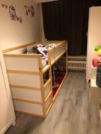 KURA bed inclusief gordijnen zonder matras, Enfants & Bébés, Chambre d'enfant | Lits superposés & Lits mezzanines, Enlèvement