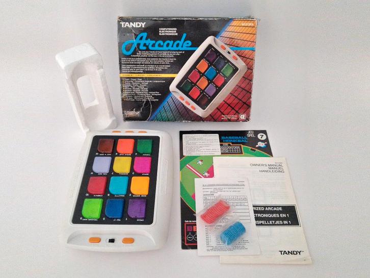 computergame vintage Tandy Arcade, Verzamelen, Speelgoed, Zo goed als nieuw, Ophalen of Verzenden