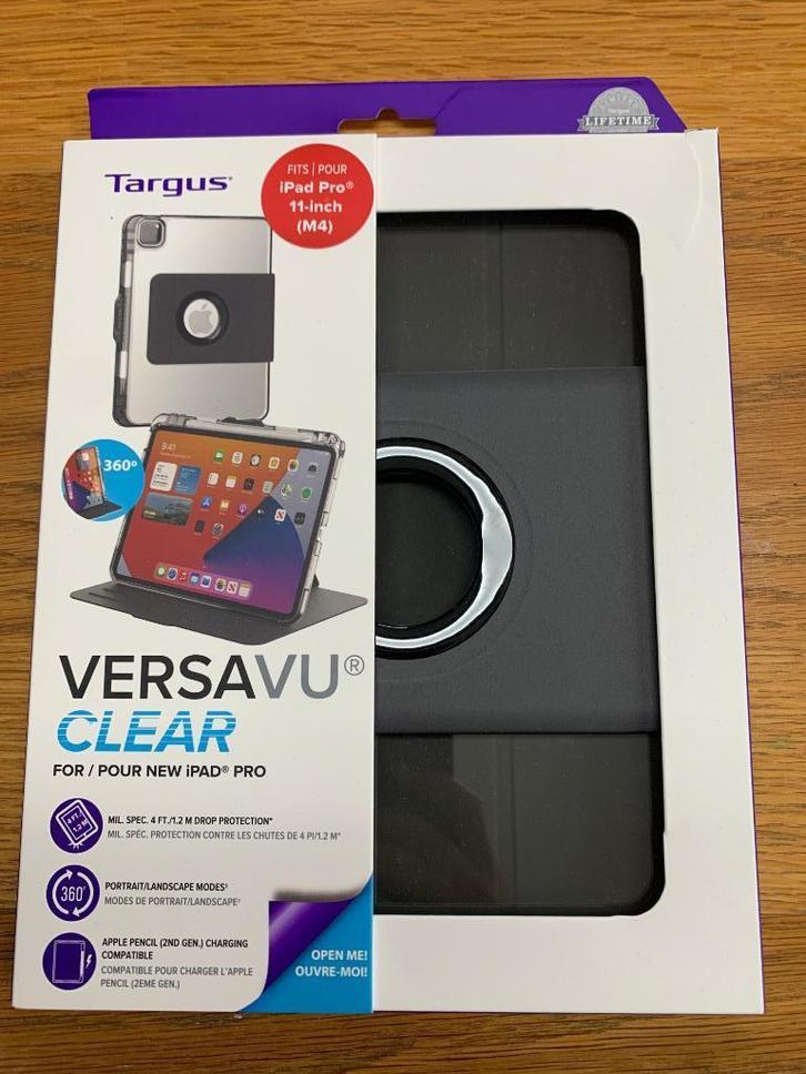 Etui transparent pour iPad Pro 11-inch (M4) - TARGUS, Computers en Software, Apple iPads, Zo goed als nieuw, Ophalen of Verzenden