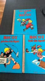 Lot de 3 albums Bicot, Gelezen, Ophalen of Verzenden, Henri Veyrier, Meerdere stripboeken
