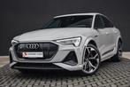 Audi e-tron 95 kWh Sportback Quattro S - Panodak - 360, Auto's, Audi, Te koop, Zilver of Grijs, 5 deurs, 0 g/km