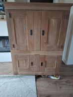 Teak tv kast met draaischotel, Huis en Inrichting, Ophalen, Gebruikt