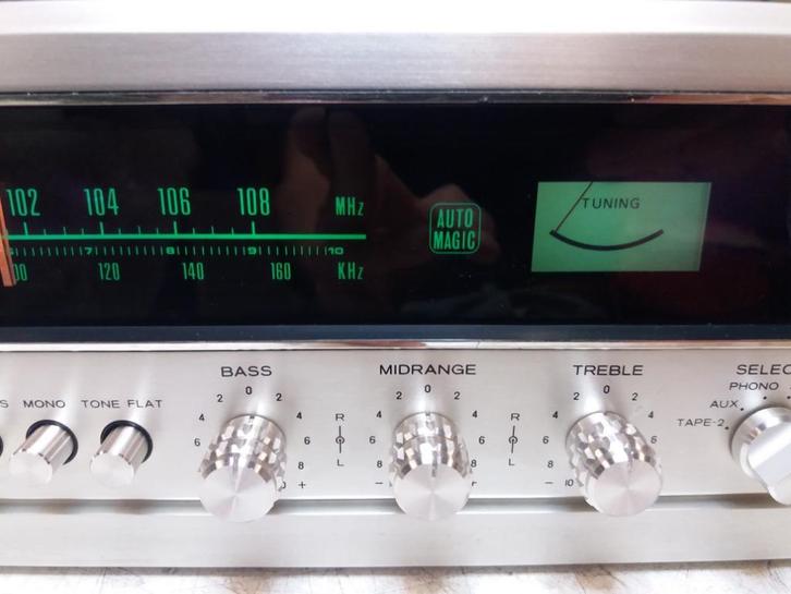 Realistische STA-225 tunerversterker, Audio, Tv en Foto, Versterkers en Ontvangers, Refurbished, Ophalen of Verzenden