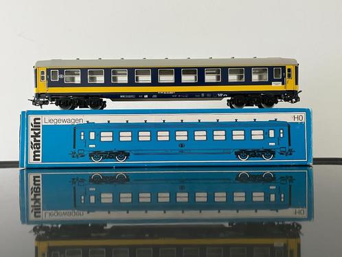 Märklin 4120 COUCHETTE I4 A9 - H0 - SNCB - EP IV - NEUVE !, Hobby en Vrije tijd, Modeltreinen | H0, Nieuw, Wagon, Gelijkstroom of Wisselstroom