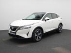Nissan Qashqai 1.5 e-POWER N-Connecta TREKHAAK | LEDER | NAV, Auto's, Nissan, Stof, Gebruikt, 750 kg, Wit