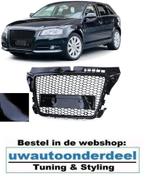 Audi A3 8P RS3 Look Sport Grill Zonder Embleem Zwart Honingr, Autos : Divers, Tuning & Styling, Enlèvement ou Envoi