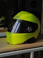 HJC i91 fluorescerend gele motorhelm (maat L 58-59), Motoren, Dames, L, Tweedehands, HJC