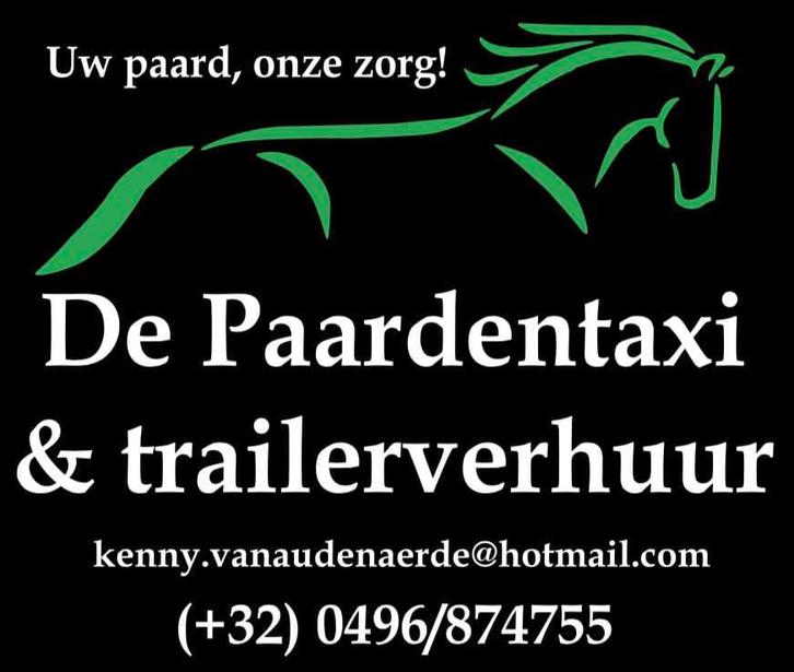 De Paardentaxi/trailer verhuur, Dieren en Toebehoren, Paarden
