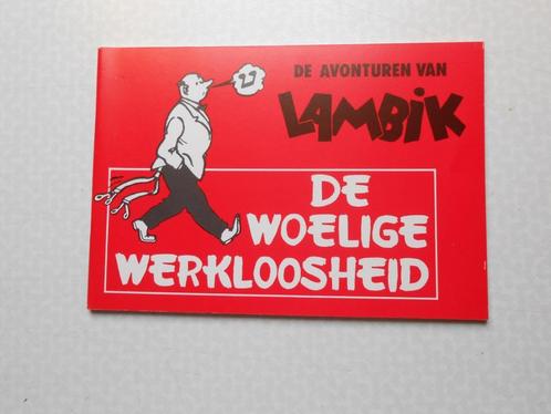 Lambik de woelige werkloosheid 1982  1 ste druk., Boeken, Stripverhalen, Nieuw, Eén stripboek, Ophalen of Verzenden
