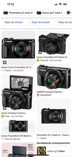 Ik ben opzoek naar en goeie kwaliteit camera bv Canon, Audio, Tv en Foto, Videocamera's Digitaal, Ophalen of Verzenden, Zo goed als nieuw
