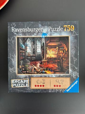 Ravensburger escape puzzel - 759 - In het drakenlaboratorium beschikbaar voor biedingen