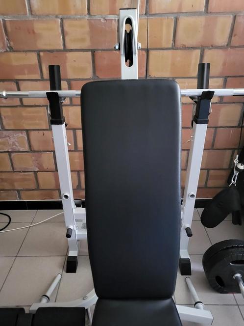 Multifunctionele Halterbank van Gorilla Sports *Nieuwstaat*, Sport en Fitness, Fitnessapparatuur, Zo goed als nieuw, Rug, Ophalen of Verzenden