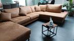 hoeksalon, Maison & Meubles, Canapés | Sofas & Chaises Longues, Enlèvement, Comme neuf