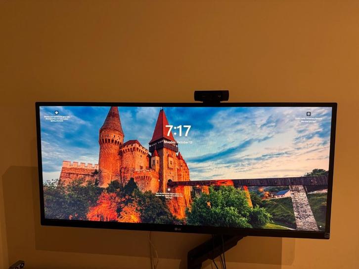 Écran ultrawide 34”, Computers en Software, Monitoren, Zo goed als nieuw, 61 t/m 100 Hz, DisplayPort, HDMI, Gaming, Ultrawide