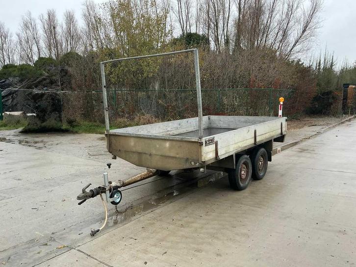 Remorque Janssens SBS7 1987, Autos : Divers, Remorques, Utilisé