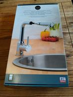 Robinet de cuisine mitigeur avec douchette amovible., Enlèvement, Neuf, Inox, Robinet