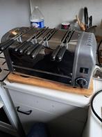 Professionele Dualit 4-slice sandwich toaster te koop, Ophalen, Uitneembare platen, Gebruikt