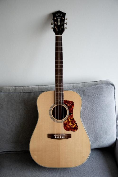 Guild D140 NT Dreadnought akoestische gitaar, Musique & Instruments, Instruments à corde | Guitares | Acoustiques, Comme neuf