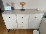 Dressoir beige, Ophalen, 100 tot 150 cm, Nieuw, 25 tot 50 cm