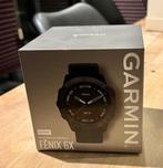 Garmin Fenix 6X Sapphire 51mm, Gebruikt, Zwart, Ophalen of Verzenden, Garmin Fenix