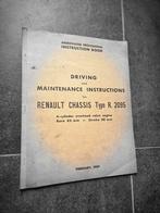 Renault Prairie Colorale Savanne Manual, Ophalen of Verzenden