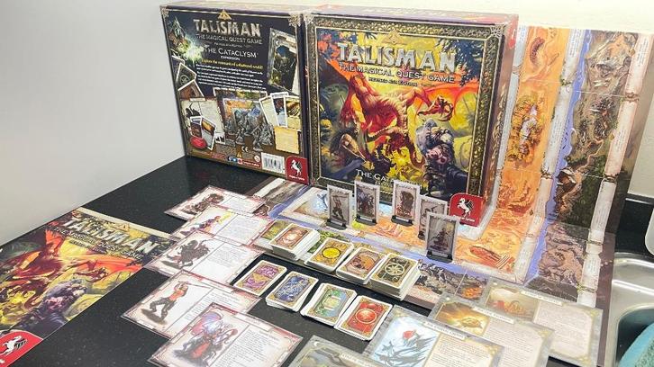 Talisman 4th Edition – The Cataclysm (Engelstalige versie), Hobby en Vrije tijd, Gezelschapsspellen | Bordspellen, Zo goed als nieuw
