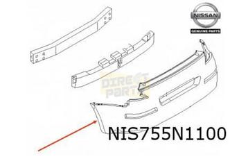 Nissan 350Z achterbumper (te spuiten) Origineel! H5M22CD725 beschikbaar voor biedingen