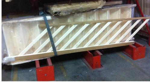nieuwe grenen trap 1/4 draai voorgemonteerd, Doe-het-zelf en Bouw, Ladders en Trappen, Gebruikt, Trap, Ophalen