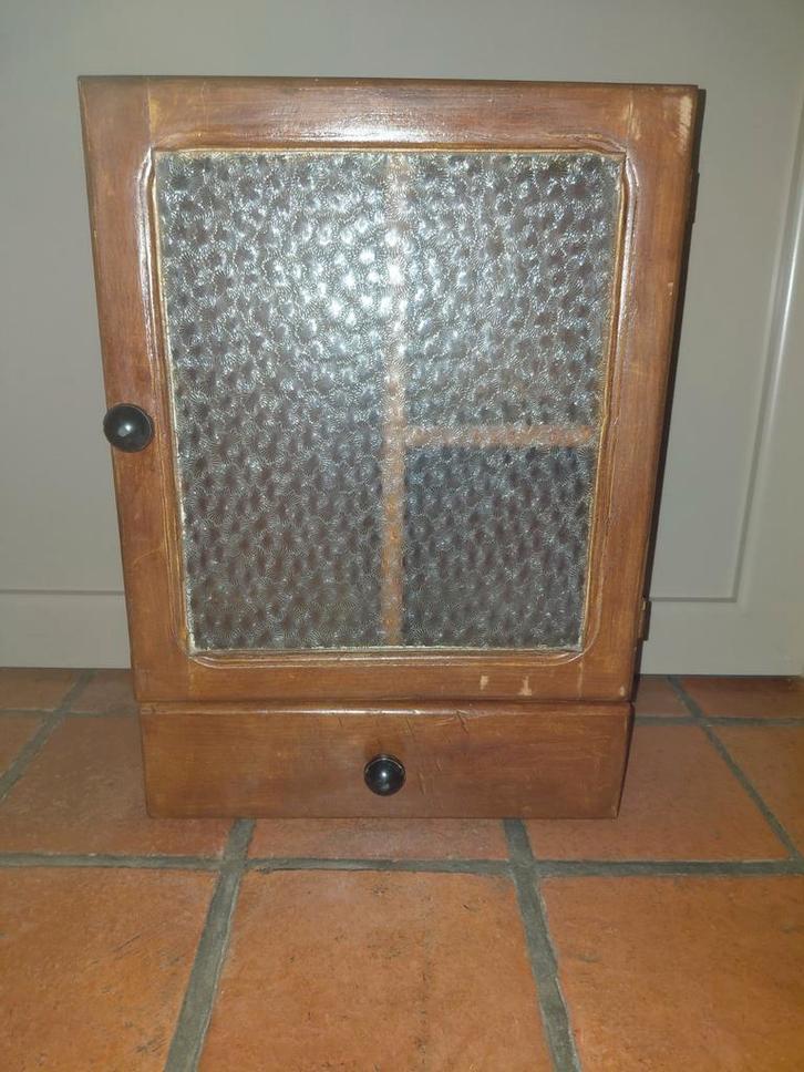 Antieke apothekerskast, medicijnkast, badkamerkast, kastje, Antiek en Kunst, Antiek | Meubels | Kasten, Ophalen of Verzenden