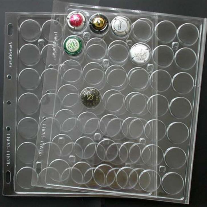 Inlegbladen voor champagnecapsules en kroonkurken, Verzamelen, Biermerken, Nieuw, Ophalen of Verzenden