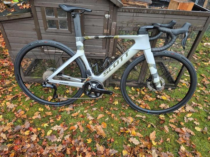 Scott Foil RC Pro, Fietsen en Brommers, Fietsen | Racefietsen, Zo goed als nieuw, Meer dan 20 versnellingen, 28 inch, Carbon, 49 tot 53 cm
