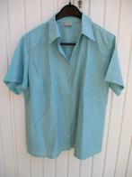 Blauw Turquoise hemd / blouse maat 48 - 50, Vêtements | Femmes, Grandes tailles, Comme neuf, Bleu, Chemisier ou Tunique, Enlèvement ou Envoi