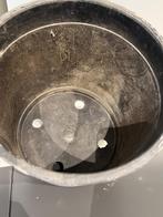 grote bloempotten harde plastiek 23,5 x 22 cm, Tuin en Terras, Bloempotten, Kunststof, Rond, Zo goed als nieuw, Tuin