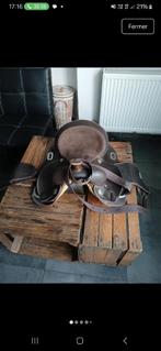 Selle western et tapis western, Enlèvement, Comme neuf, Western