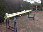 Gordijnkasten in zeer goede staat, in hout . Maten 3m20 lang, Ophalen, Zo goed als nieuw
