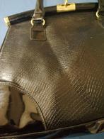 handtas zwart imitatie slang, Enlèvement ou Envoi, Comme neuf, Noir, Sac à main