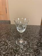 10 borrelglaasjes met gravure, Verzamelen, Ophalen, Zo goed als nieuw