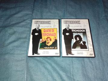 Te koop set van 2 dvd's uit de Hitchcock collectie  beschikbaar voor biedingen