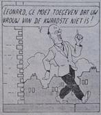 Vandersteen Familie Snoek - Gazet van Aalst 02/03/1961, Verzamelen, Ophalen of Verzenden, Overige figuren, Gebruikt, Overige typen