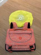 Kipling Preppy Medium Schooltas + Fluorescerende Regenhoes, Handtassen en Accessoires, Tassen | Schooltassen, Gebruikt, Aktetas of Boekentas