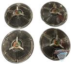 Ford Mustang 64-68 wieldoppen 4 stuks, Ophalen of Verzenden, Gebruikt