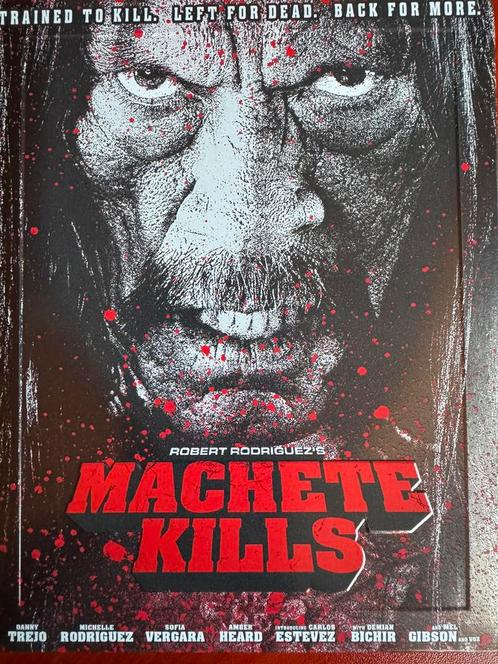 MACHETE KILLS BLUE RAY STEEL BOX, CD & DVD, Blu-ray, Comme neuf, Action, Enlèvement ou Envoi