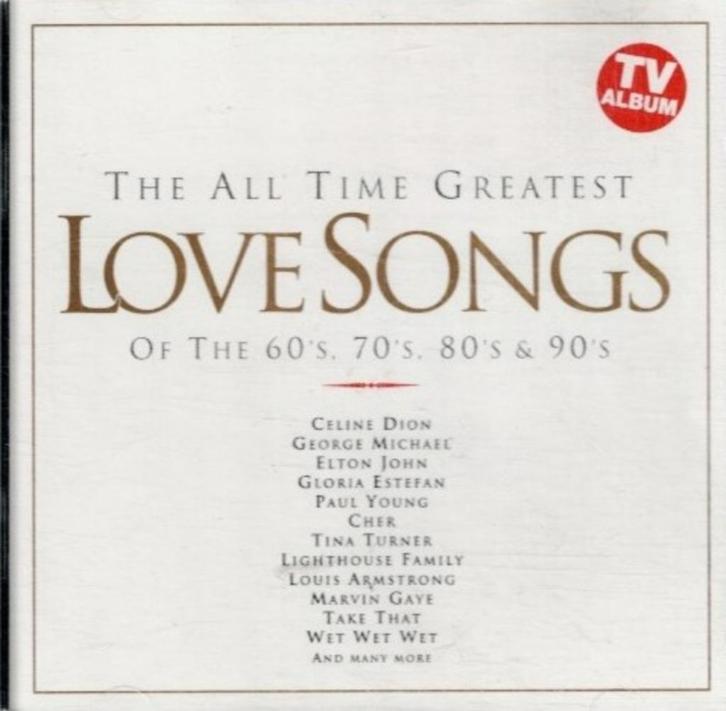 2 x cd   -   The All Time Greatest Love Songs Of The 60's, 7, CD & DVD, CD | Autres CD, Enlèvement ou Envoi