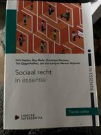 Sociaal recht in essentie, Ophalen of Verzenden, Zo goed als nieuw