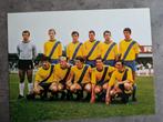 VOETBAL TEAM BEVEREN 1970 POSTKAART XXL 24X18CM BEGIN JARE, Verzenden