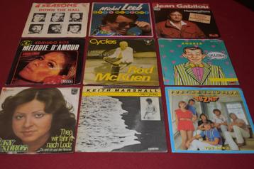 mega aanbod tijdloze 45t vinylsingels, jaren 60/70/80