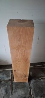 98 x 22 x 17cm Industriele eiken zuil/balk/pilaar/sokkel., Ophalen, Zo goed als nieuw